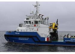 Морспасслужба приняла в&nbsp;состав флота арктический буксир-спасатель проекта NE025 &laquo;Печак&raquo;