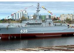 ОСК спустила на&nbsp;воду десятый морской тральщик проекта 12700