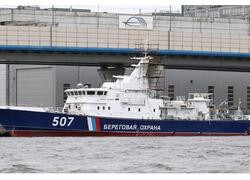 На&nbsp;СЗ &laquo;Алмаз&raquo; спущен на&nbsp;воду пограничный корабль проекта 10410