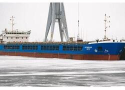 На&nbsp;сухогрузе &laquo;Каспийский берег&raquo; поднят государственный флаг Российской Федерации