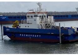 В&nbsp;Астрахани спущено на&nbsp;воду судно обеспечения &laquo;Алиот&raquo; проекта FPW1