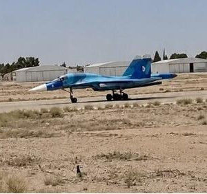 Фронтовые бомбардировщики Су-34Э в&nbsp;Алжире
