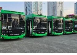 В&nbsp;Екатеринбург прибыли 5 автобусов-гармошек