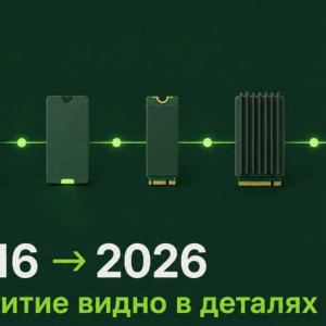 ⏳ 10 лет инноваций: от&nbsp;первого SSD к&nbsp;новым решениям